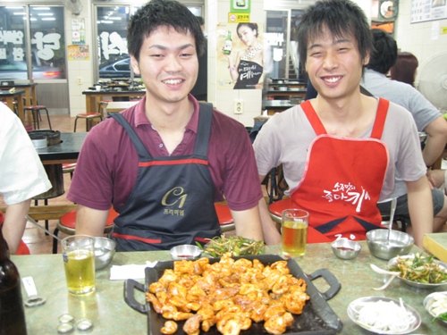 コプチャン(牛の小腸)を食べに行きました。